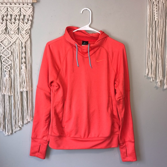 Nike Tops - NIKE DRI-FIT Neon pink activewear pullover Jacket